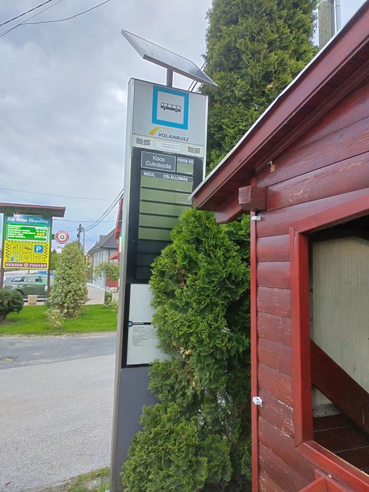 Nem működik a menetrend mutató