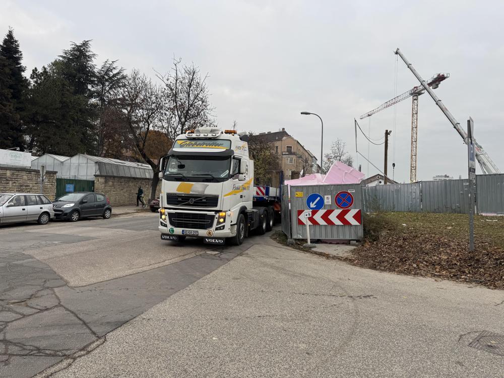 Korányi Sándor utca NER építkezés